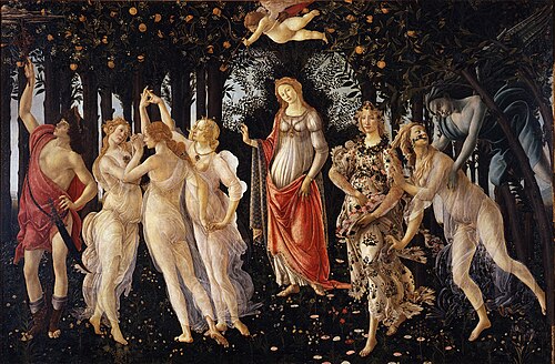 Tranh Primavera của danh hoạ Sandro Botticelli